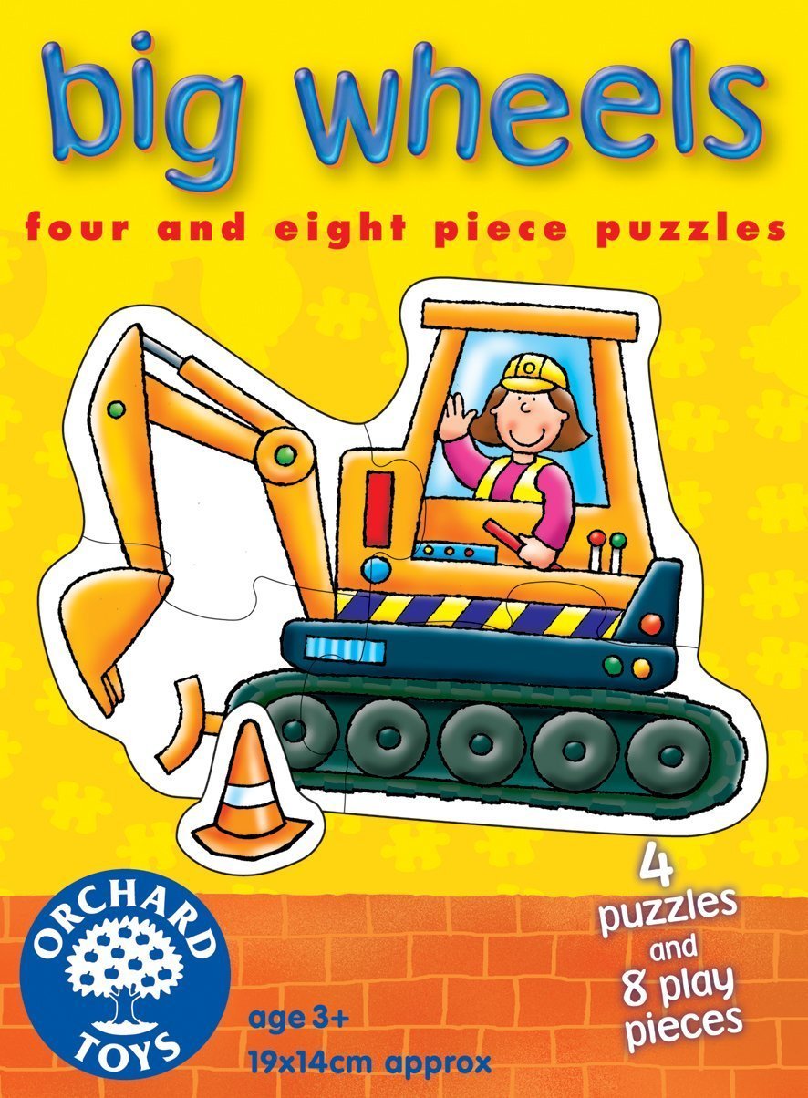 Puzzle Vehículos de construcción Orchard Toys