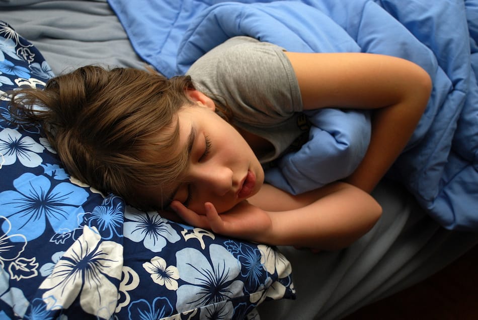 Toddler durmiendo