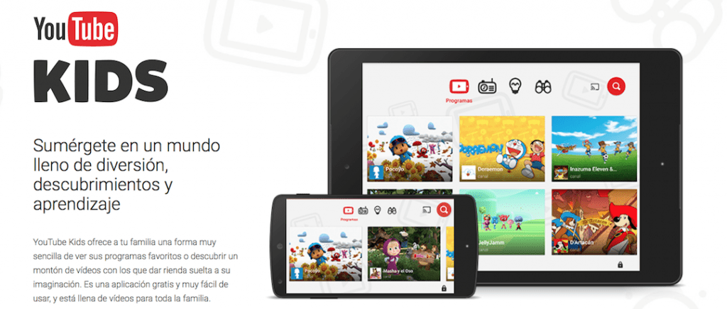 YouTube Kids banner