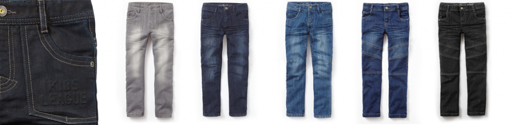 Pantalones Morphologik Vertbaudet niños delgados