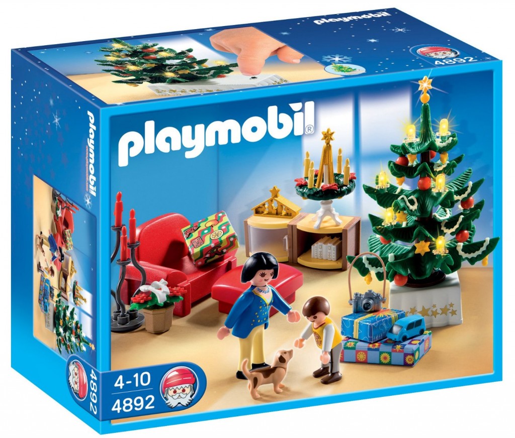 Playmobil habitación navideña
