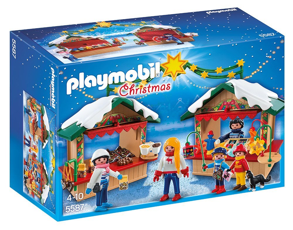 Playmobil mercadillo navideño