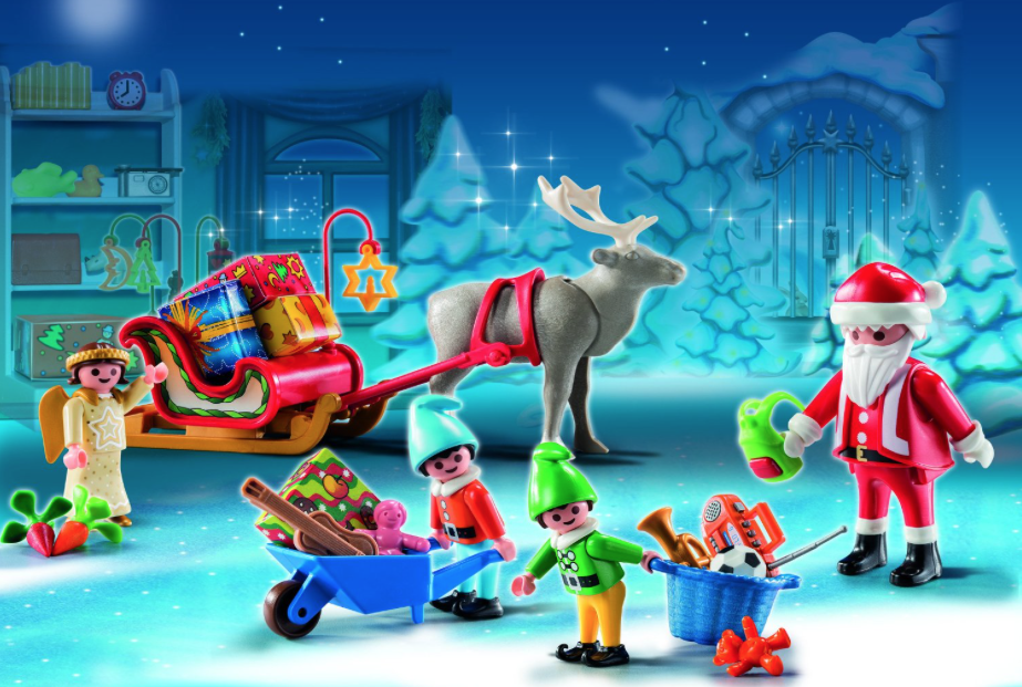 Nuestro Calendario de Adviento de Playmobil: "Papá Noel Centro de Embalaje"