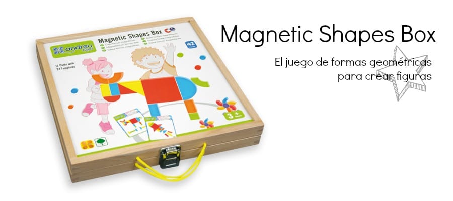Magnetic Shapes Box, de AndreuToys