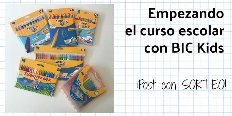 Empezando el curso escolar con Bic Kids