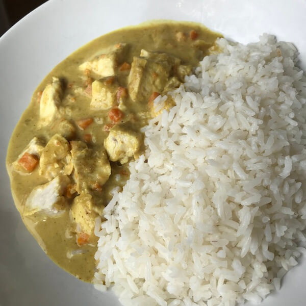 Wetaca - Curry madrás de pollo